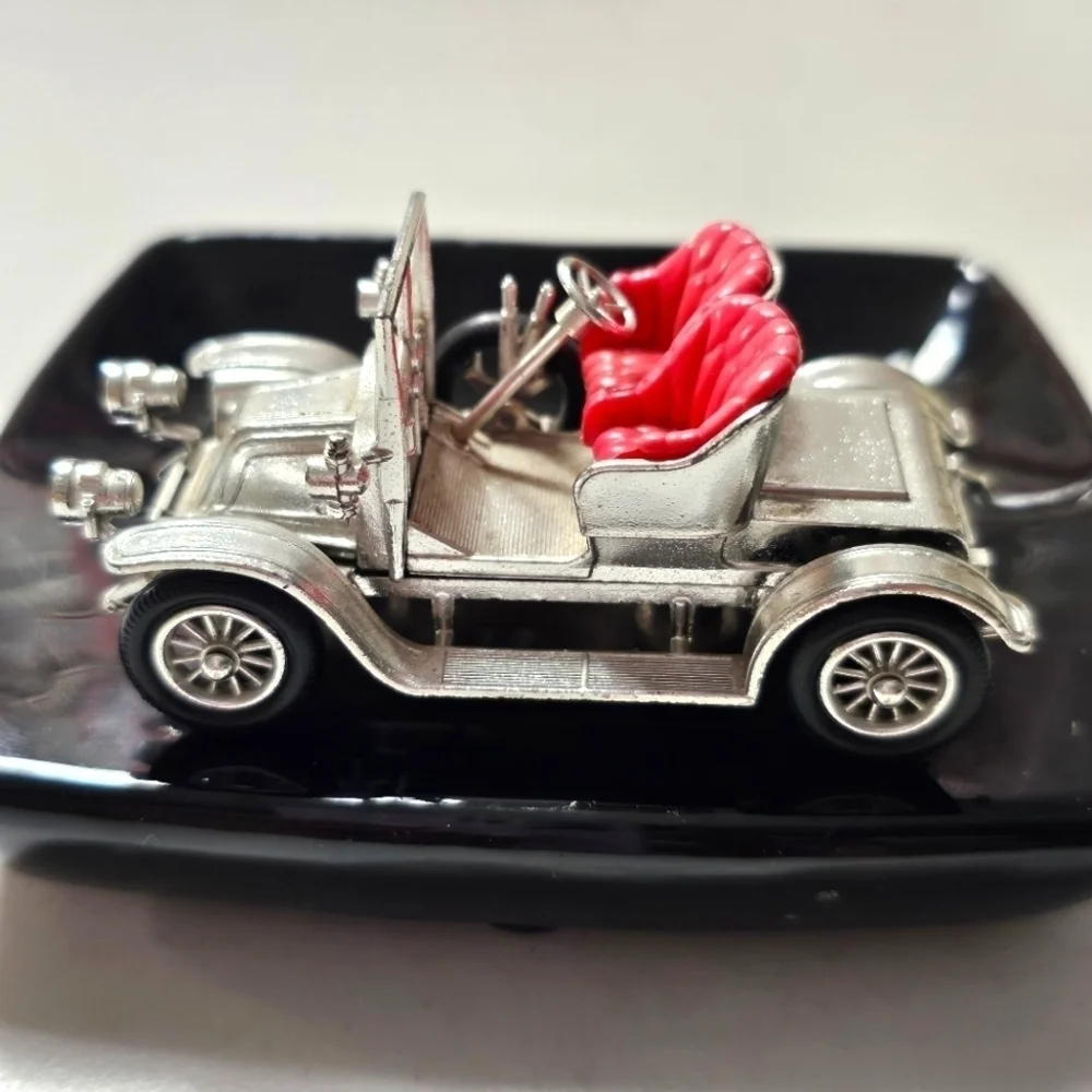 Lesney 1911 Renault Scaled Miniature Model Car, Fun Change Catch All Dish Tray
